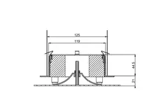 Duco Vent Design quadratisch XL AK Abluft und Zuluft