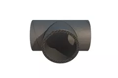 Ubbink Aerfoam 90 Grad T-Stück 125 mm