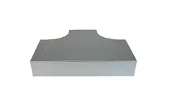 T-Stück 90 Grad 220x80 mm - 170x80 mm für Rohrleitungen