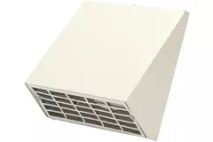 Abdeckung HRU Wall Ø100 - RAL9010