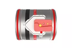Brandschutzklappe rund 450 mm manuell betätigt - E-FDC40 D450 R