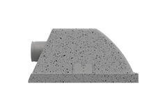 EPS Plenum isoliert 590x590 Ø 200mm