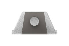 EPS Plenum isoliert 590x590 Ø 200mm