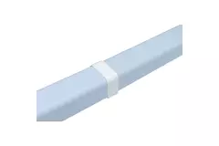 Climaplus-Klimakanal Anschluss 90x65mm RAL 9010 WEISS