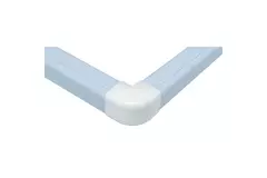 Climaplus-Klimakanal Außenbogen 90x65mm RAL 9010 WEISS