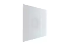 Deckenluftdurchlass 600x600 perforiert für Abluft - Oberanschluss 250 mm - Mischfarbe RAL 9005