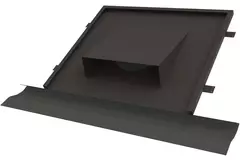 Thermoduct horizontaler Flachdachkanal Durchmesser 180 für Schrägdach