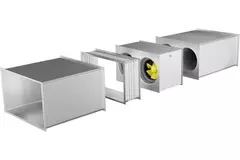 Kanalventilator isoliert - EMKI 8050 EC 21