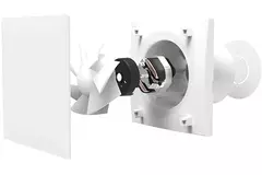 Geräuschloser badlüfter mit timer Mute Ø 100 mm - Vent Axia Mute 100 TN