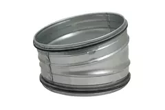 Wickelfalz Bogen SAFE 15° Ø 125mm