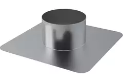 Dachplatte Ø200 mm für WRG Dachdurchführung - 28 Grad