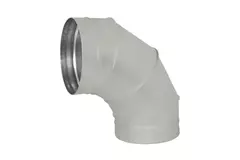 Wickelfalz Bogen 90° Ø 315mm - maßgeschneidert RAL7035
