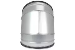 Wickelfalz Bogen 45° Ø 250mm