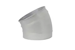 Wickelfalz Bogen 30° Ø 250mm - maßgeschneidert RAL7035