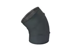 Wickelfalz Bogen 45° Ø 100mm - maßgeschneidert RAL7016