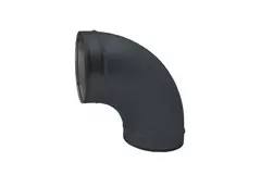 Wickelfalz Bogen 90° Ø 160mm - maßgeschneidert RAL7016