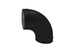 Wickelfalz Bogen 90° Ø 180mm - maßgeschneidert RAL9005