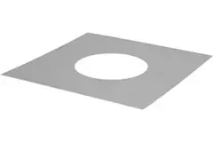 Abdeckplatte Durchmesser 150 mm quadratisch I304 (D0.6)