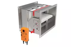 Rechteckiger Stellantrieb für Brandschutzklappen 24V - E-FD25 800x200 M24 S