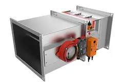 Rauchsensor 24V für rechteckige Brandschutzklappe - E-FD A SSA 200x800 24