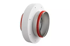 Brandschutzklappe rund kompakt 315 mm Servomotor 24V - E-FDC DD M24 D315