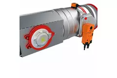 Rauchsensor 24V für runde Brandschutzklappe 710 mm - E-FDC A SSA D710 24
