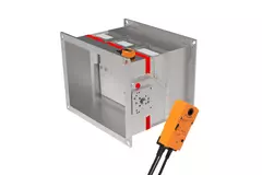 Stellmotor für Brandschutzklappen 24V, 18 Nm, öffnen/schließen - E-BF24 T