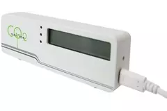 CO₂-Messgerät – Air Indicator Compact inklusive Temperaturanzeige + Stecker