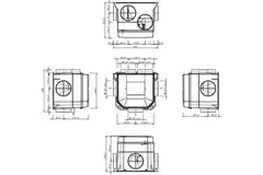 Itho Daalderop CVE-S ECO Optima Hochleistungspaket HE 415 m³/h + Feuchtigkeitssensor + CO2-Regelung + 4 Ventile - Eurostecker