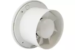 Badlüfter Ø 125 mm Mit timer Weiß rund - EA125T