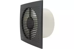 Badlüfter Ø 100 mm anthrazit mit Timer - Standard EE100TA