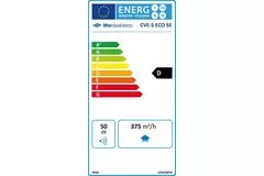 Itho Daalderop CVE-S ECO SE 325 m³/h + Feuchtigkeitssensor + RFT-N Auto control - Euro-Stecker