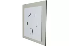 Air Roxy Badlüfter mit Anschlussdurchmesser 125 mm mit Timer und Startverzögerung - Front aus goldenem Aluminium