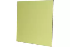 Lüftungsgitter 15x15cm mit Aluminiumfront gold