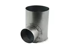 Ventilanschluss Ø 125 mm nach Ø 80 mm