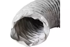 Greydec 100 mm Polyester flexibler Lüftungsschlauch - 1 m
