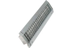Rohrgitter doppelt verstellbar 325x75 mm für Wickelfalzrohre 160 bis 400 mm - DGS-DB325x75
