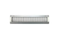 Rohrgitter einzeln verstellbar 325x75 mm für Wickelfalzrohre 160 bis 400 mm - DGS-SB325x75