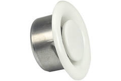 Entlüftungsventil 80 mm Metall - E-DVS80 RAL9010