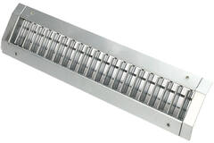 Rohrgitter doppelt verstellbar 225x75 mm für Wickelfalzrohre 160 bis 400 mm - DGS-DB225x75