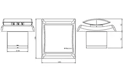 Itho Daalderop Badlüfter Ø100 mm- weiß mit Timer und Feuchtigkeitssensor BTV-N203 HT