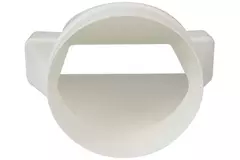 Reduzierstück Kunststoff rechteckig 220x90mm nach rund Ø 150 mm KSD29-150