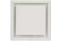 Ergovent rahmenloses verputzbares Ventiel - Quadratisch - 100 mm