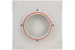 Ergovent rahmenloses verputzbares Ventiel - Quadratisch - 100 mm