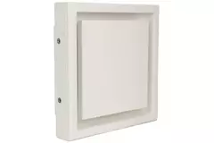 Ergovent rahmenloses verputzbares Ventiel - Quadratisch - 100 mm