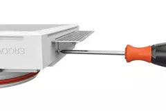 Ergovent rahmenloses verputzbares Ventiel - Quadratisch - 100 mm