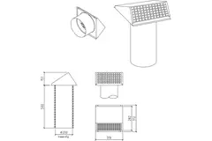 Thermoduct Wanddurchführung 200 mm