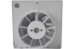 Badlüfter mit Feuchtigkeitssensor und Timer Ø 120 mm weiß - pRim120HS