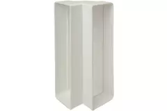 Bogen für Flachkanal 90° Kunststoff Vertikal 220x90mm KLV29-90