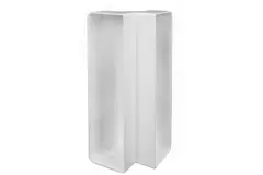 Bogen für Flachkanal 90° Kunststoff Vertikal 220x90mm KLV29-90